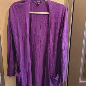 Purple Cardigan
